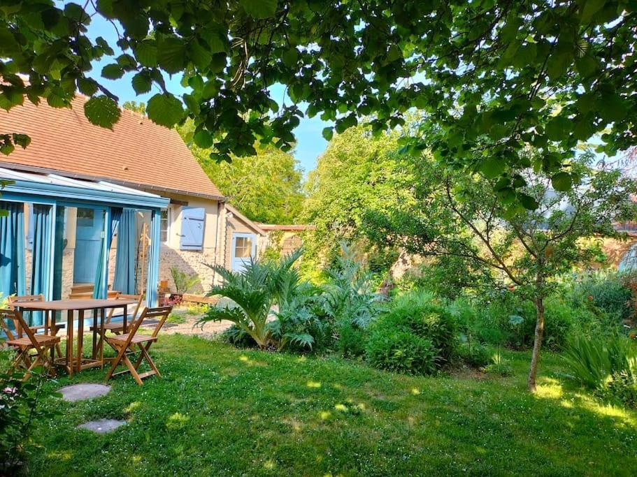 Charmante Maisonnette En Pierre Ecardenville-sur-Eure Экстерьер фото